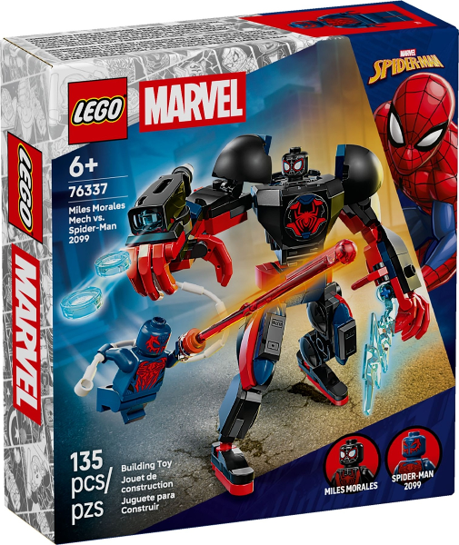Miles Morales Mech vs. Spider-man LGO 76337 | Fyrebrick.be