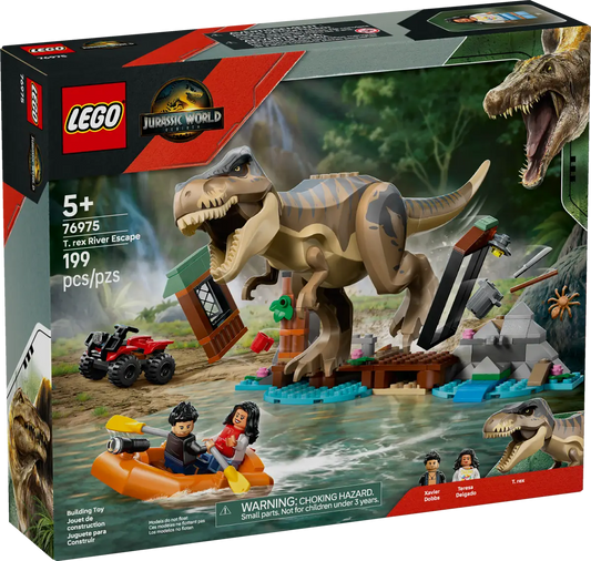 T. rex River Escape LEGO 76975