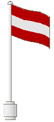 777p06 | Flag on Flagpole, Wave with Austria Pattern | LEGOPART