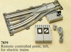 Remote Controlled Points Left 12v LEGO 7859-1