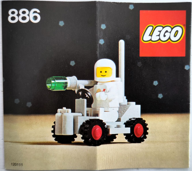 886-1 | Space Buggy | INSTRUCTIONS | LEGOPART