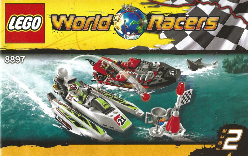 8897-1 | Jagged Jaws Reef | INSTRUCTIONS | LEGOPART