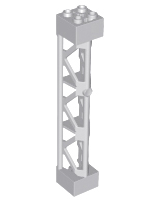 95347 | Support 2 x 2 x 10 Girder Triangular Vertical - Type 4 - 3 Posts, 3 Sections | LEGOPART