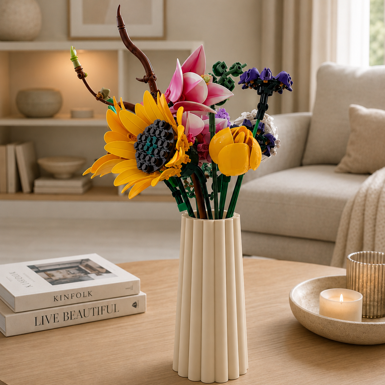 Vaas voor LEGO® Bloemen 1