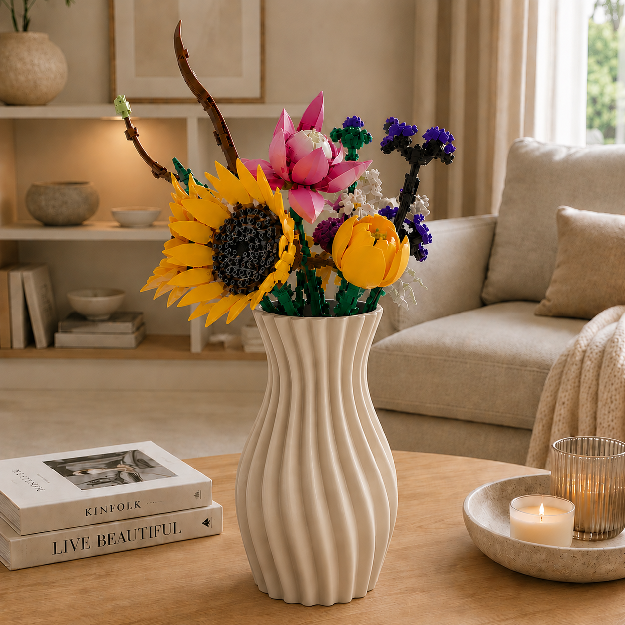 Vaas voor LEGO® Bloemen 4