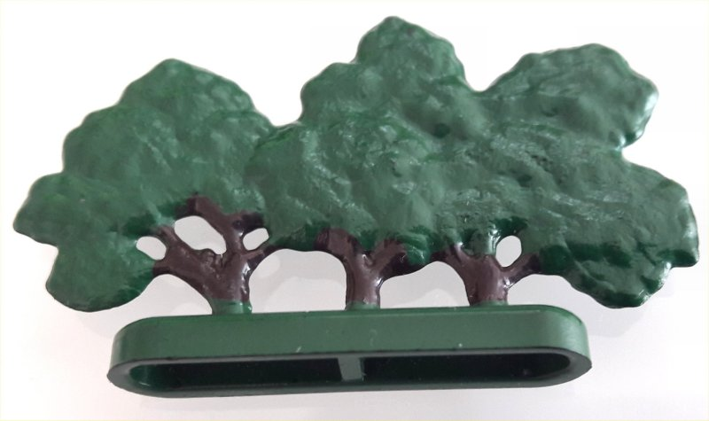FTBushH | Plant, Tree Flat Bush Painted with Hollow Base | LEGOPART