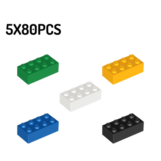 3001 | Brick 2 x 4 400pcs mix