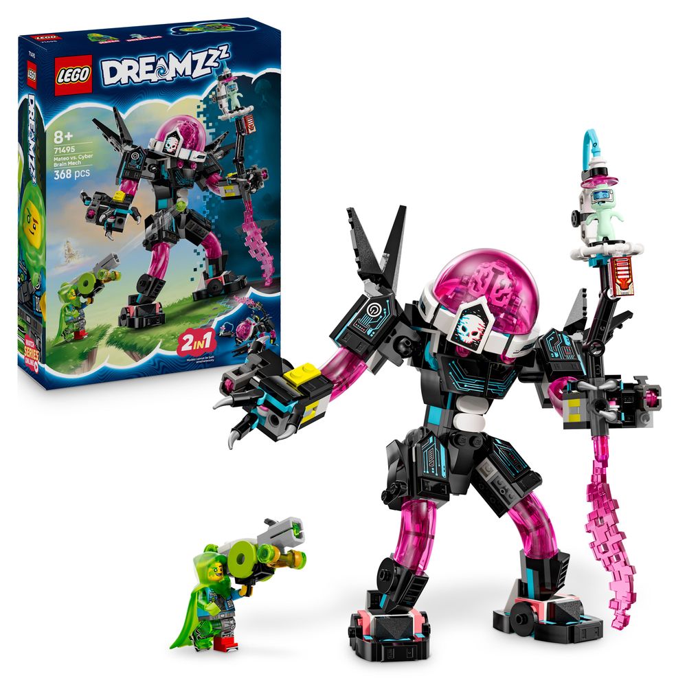 Mateo vs. Cyber Brain Mech LEGO 71495