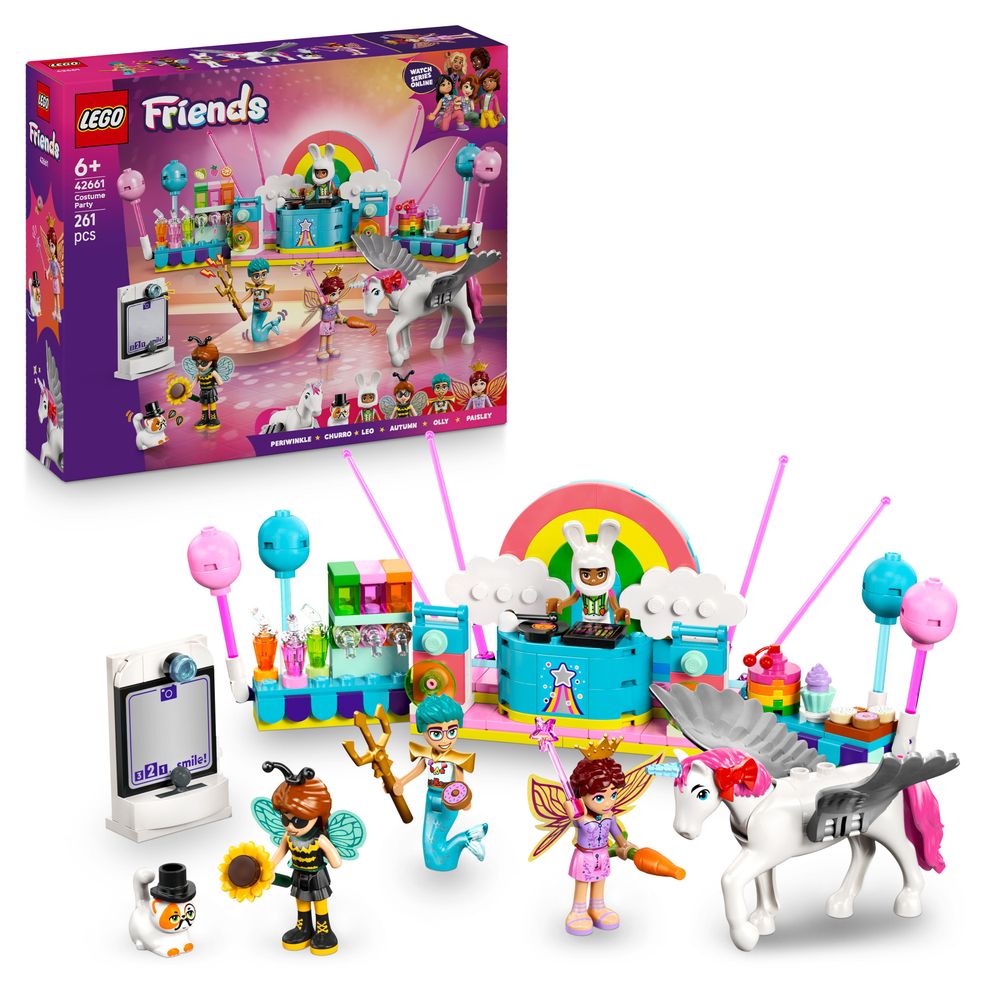 Costume Party with Unicorn & Fairy LEGO 42661
