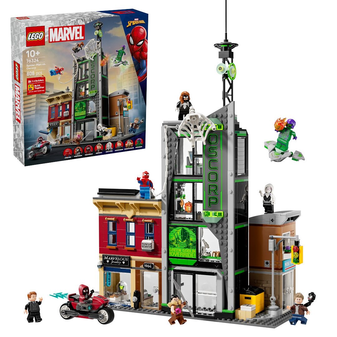 Spider-Man vs. Oscorp LEGO 76324