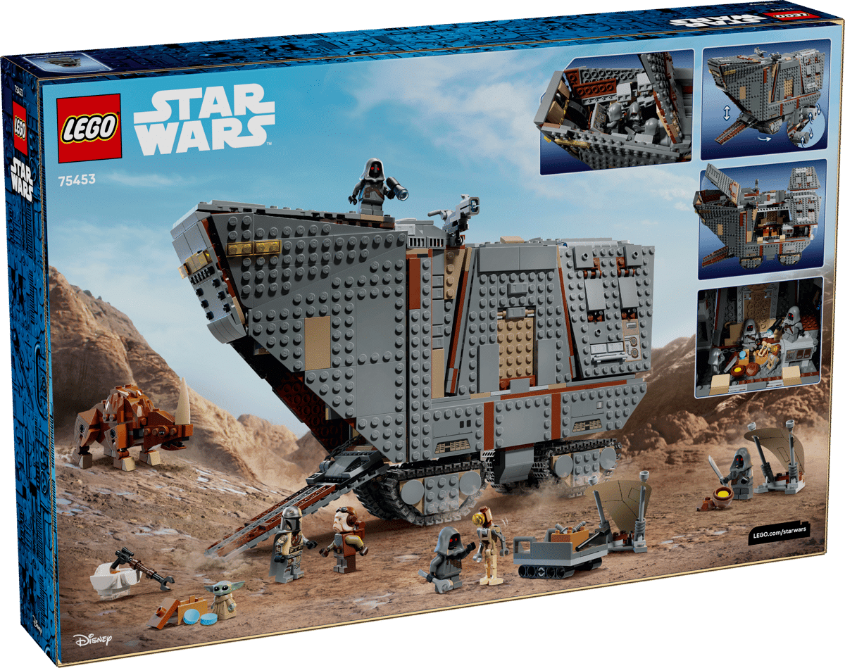 Offworld Sandcrawler and Mudhorn LEGO 75453