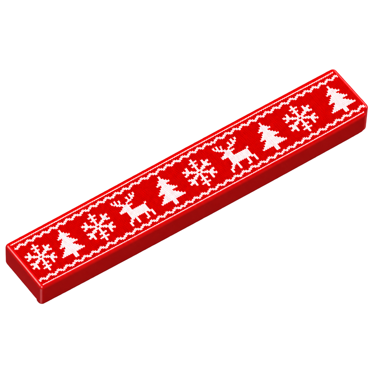 1x6 Kerst: Gebreide Schaal