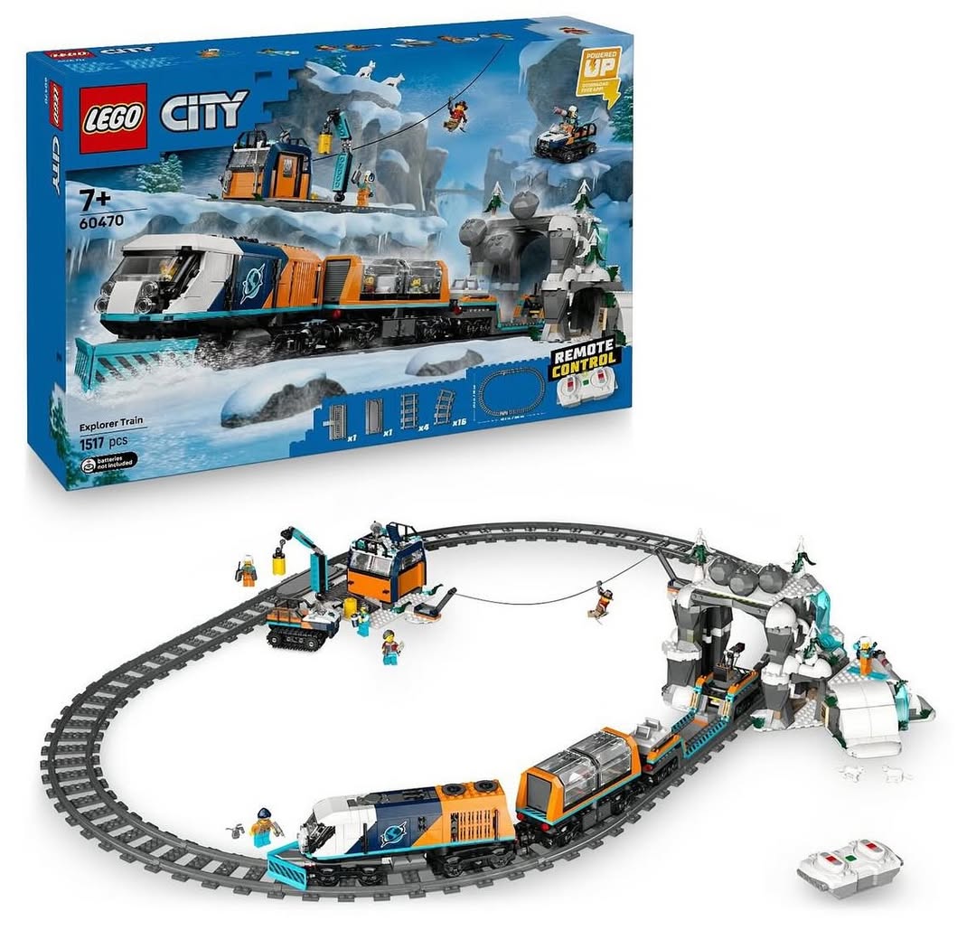 Explorers' Arctic Polar Express Train LEGO 60470