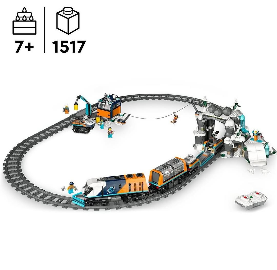 Explorers' Arctic Polar Express Train LEGO 60470