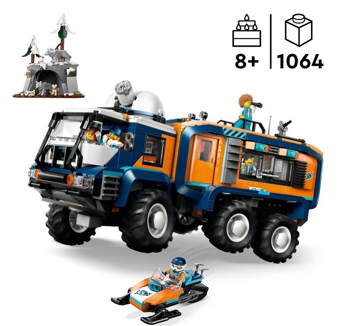 Arctic Explorer Science Lab Truck LEGO 60471