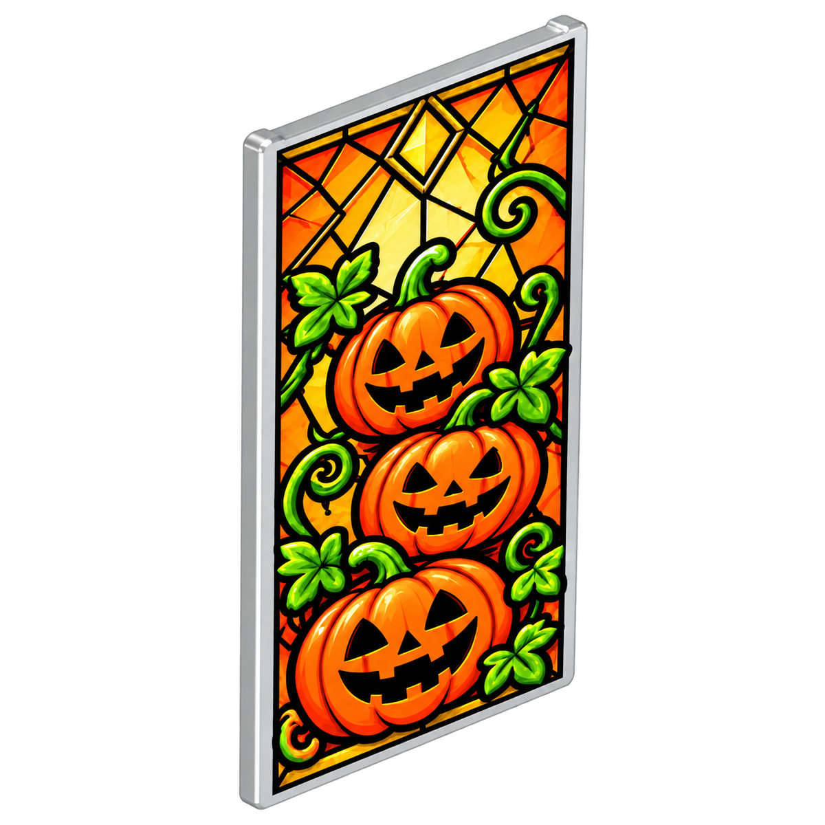 Glasraam: Halloween pompoenen