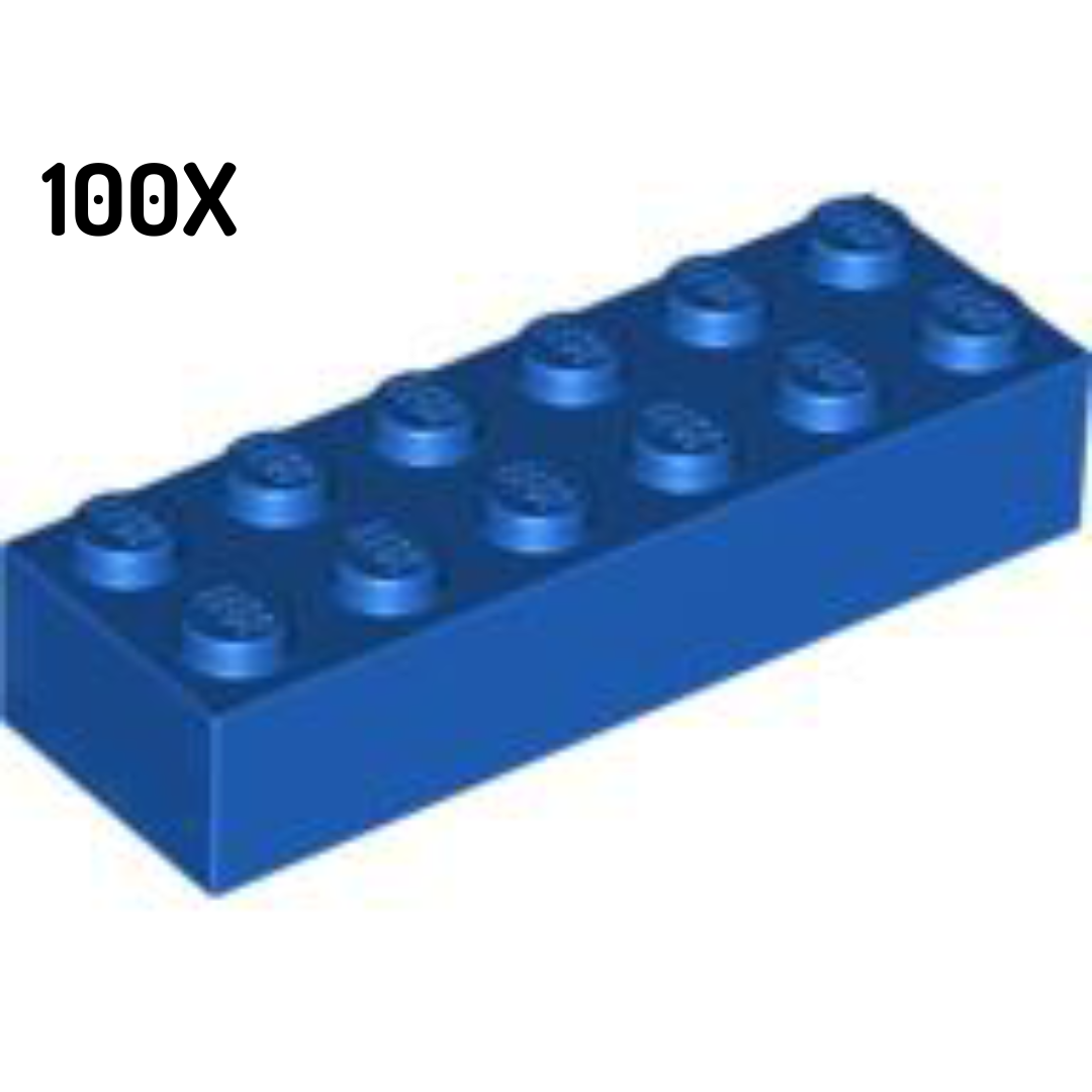 2456 | Brick 2 x 6 400pcs