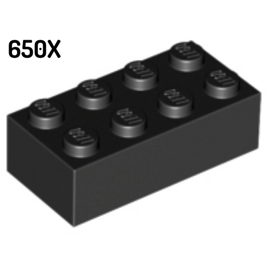 3001 | Brick 2 x 4 650pcs