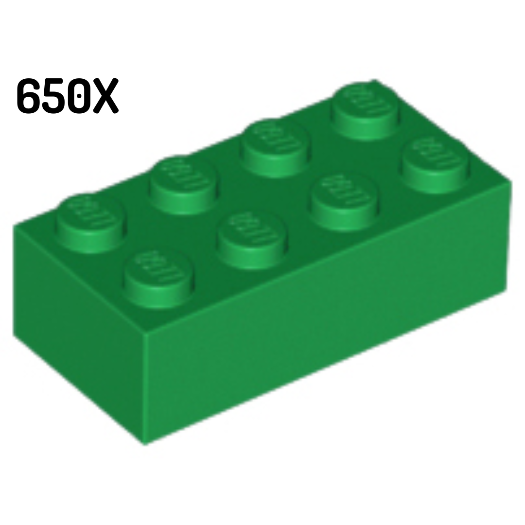 3001 | Brick 2 x 4 650pcs