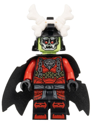 Bone King - Large Bone, Cape LEGO njo0795 | Fyrebrick.be