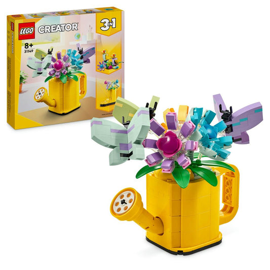 Flowers in watering can LEGO 31149