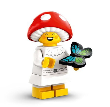 Minifigure Series 25 Paddenstoel meisje col25-6