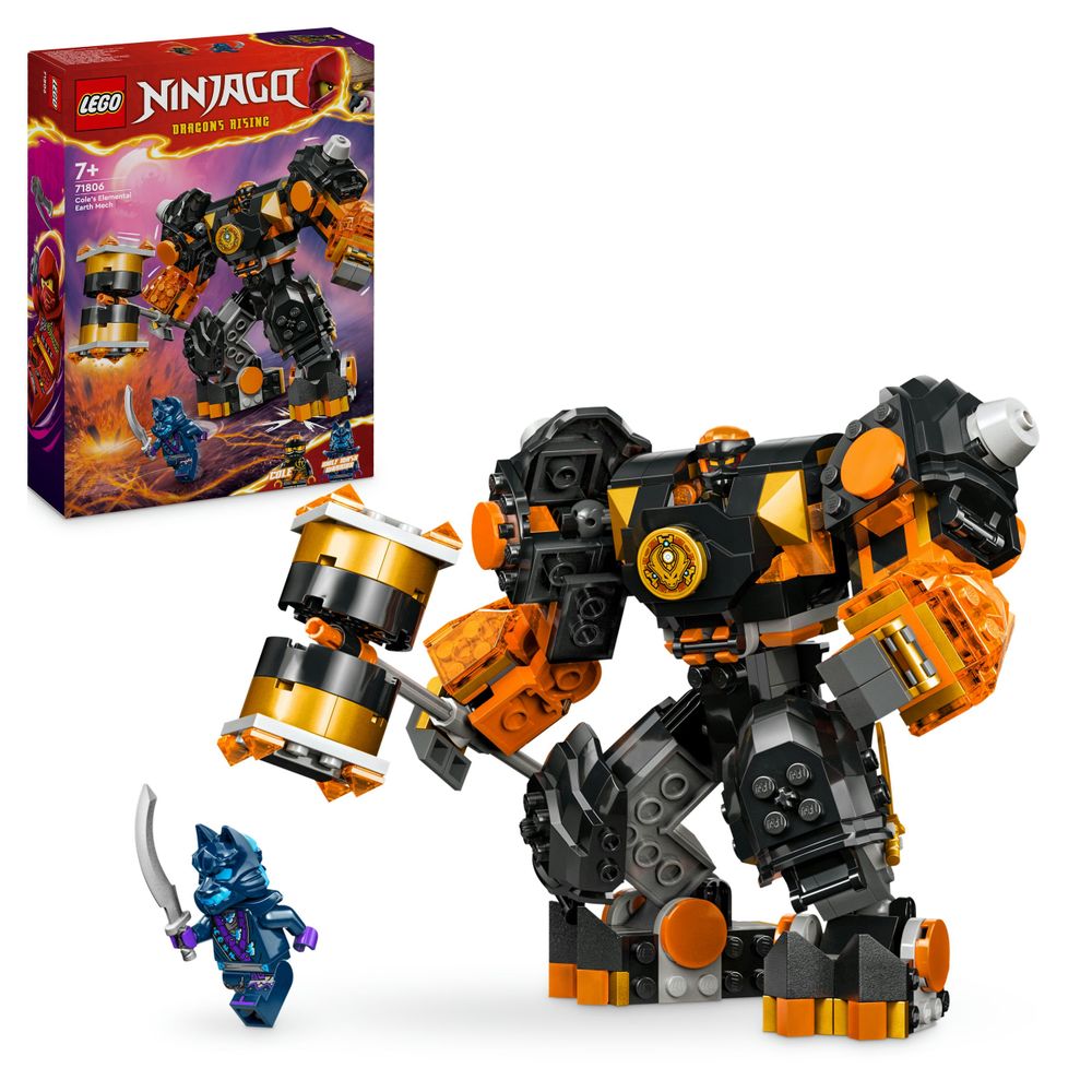 Cole's elementaire aardemech LEGO 71806