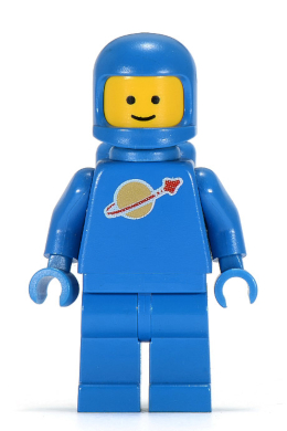 Classic Space - Blue with Air Tanks LEGO sp004 | Fyrebrick.be
