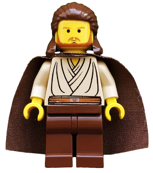 Qui-Gon Jinn (Yellow Head) LEGO sw0027 | Fyrebrick.be