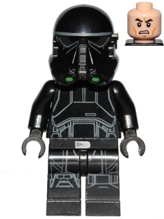 Imperial Death Trooper - Light Nougat Head LEGO sw0807