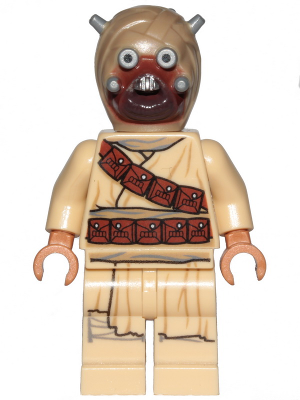 Tusken Raider - Head Spikes, Diagonal Belt LEGO sw1074