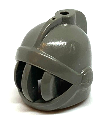 x167 | Minifigure, Headgear Helmet Castle Closed with Fixed Face Grille | LEGOPART