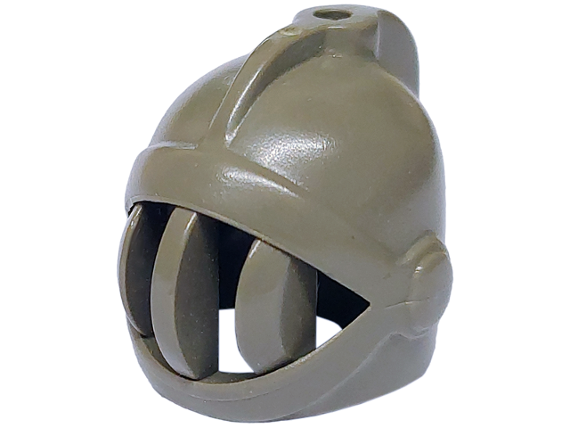 x167 | Minifigure, Headgear Helmet Castle Closed with Fixed Face Grille | LEGOPART