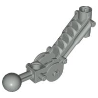 x240 | Bionicle Ball Joint 5 x 7 Arm with Dual Axle Hole at 90 degrees | LEGOPART