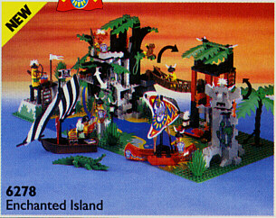 Enchanted Island LEGO 6278 Fyrebrick.be fyrebrick.be