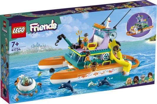Lifeboat at sea Lego 41734