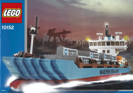 10152-1 | Maersk Sealand Container Ship {2004 Edition} | INSTRUCTIONS | LEGOPART