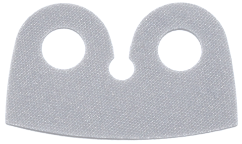 102509 | Minifigure Cape Cloth, High Rounded Narrow Collar, Rounded Sides - Traditional Starched Fabric | LEGOPART