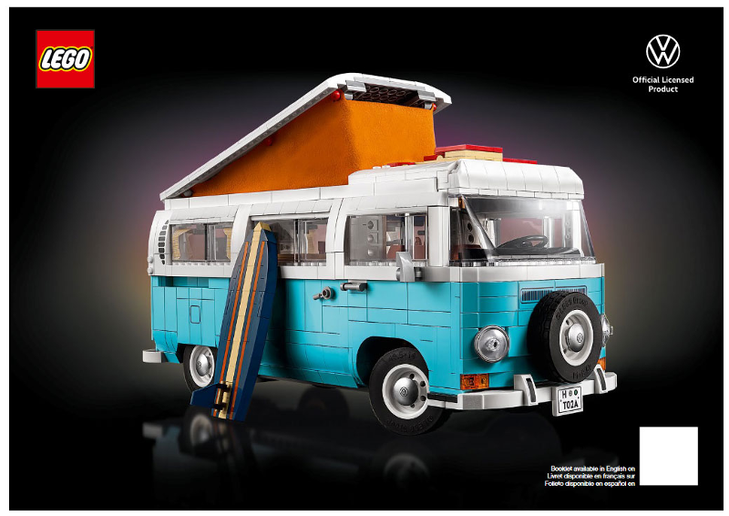 10279-1 | Volkswagen T2 Camper Van {VW Bus} | INSTRUCTIONS | LEGOPART