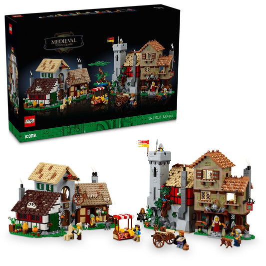 Middeleeuws stadsplein LEGO 10332