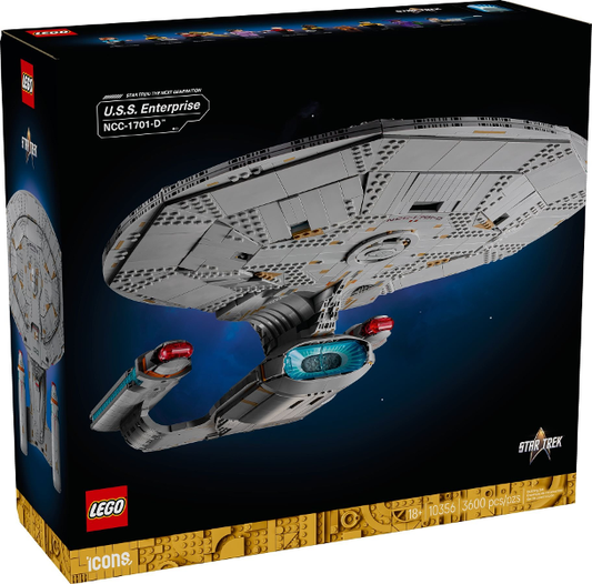 Star Trek: U.S.S. Enterprise NCC-1701-D™ LEGO 10356 | Fyrebrick.be