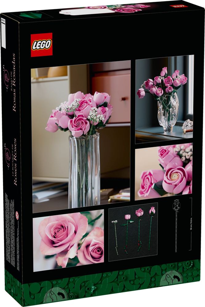 Bouquet of Pink Roses LEGO 10374
