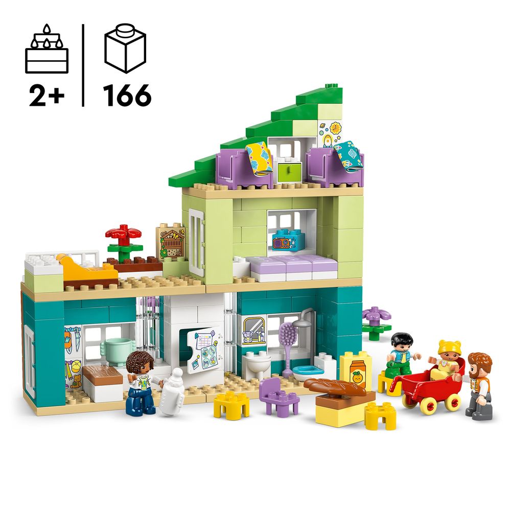 3 in 1 Modern Family House with Figures LEGO 10470