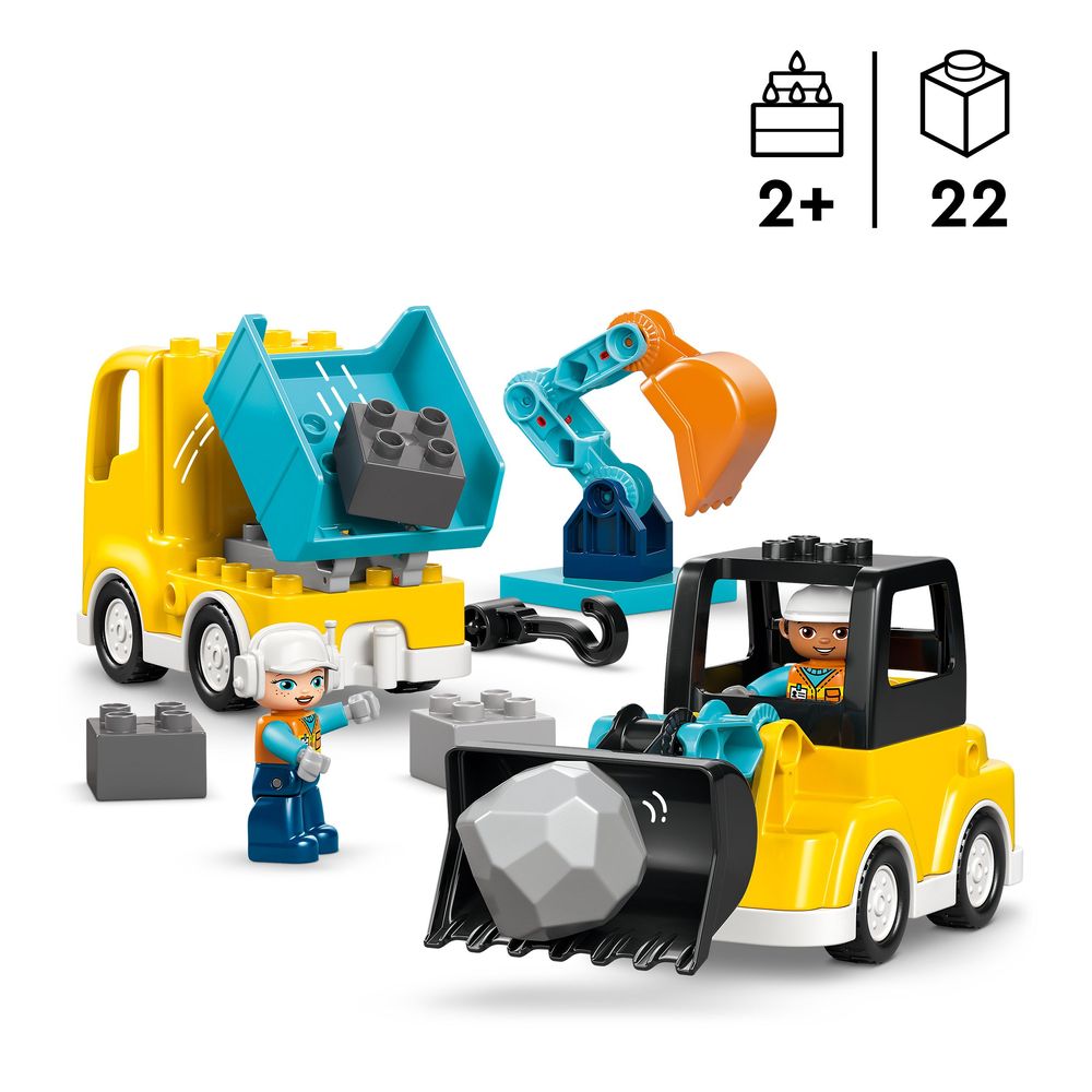 3 in 1 Construction Vehicles LEGO 10475