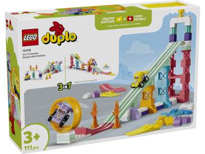 3 in 1 Creative Ramps with Vehicles LEGO 10478