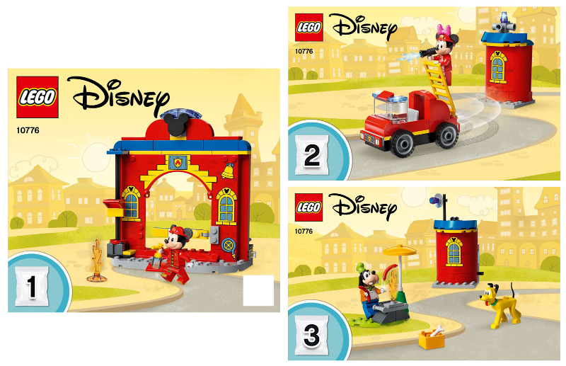 10776-1 | Mickey | INSTRUCTIONS | LEGOPART