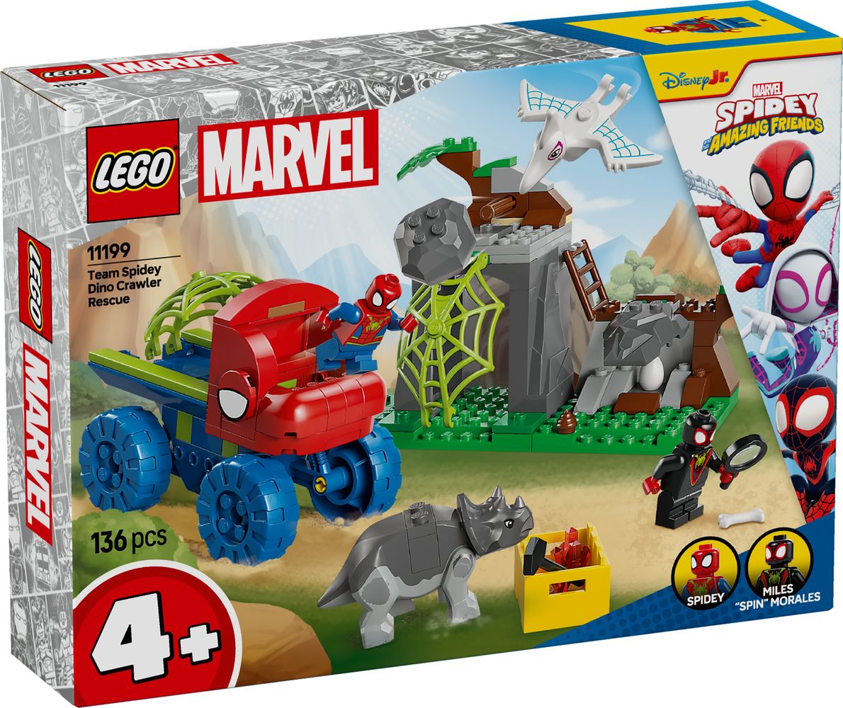 Team Spidey Dino Crawler Rescue LEGO 11199