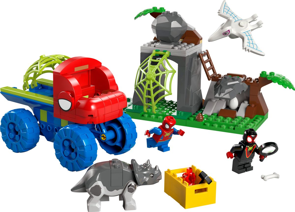 Team Spidey Dino Crawler Rescue LEGO 11199