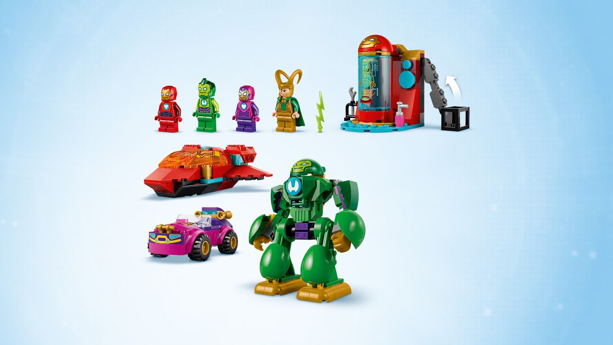 Loki vs. Team Iron Man LEGO 11211