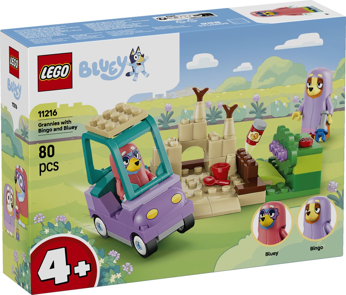 Grannies with Bingo and Bluey LEGO 11216